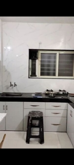 Kitchen in 2.5 BHK Apartment at Yash Sankul, Pimple Saudagar – for Rent