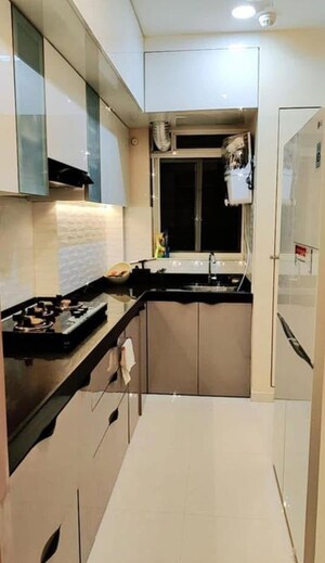 Kitchen in 2 BHK Apartment at Lodha Amara, Kolshet Road – for Rent