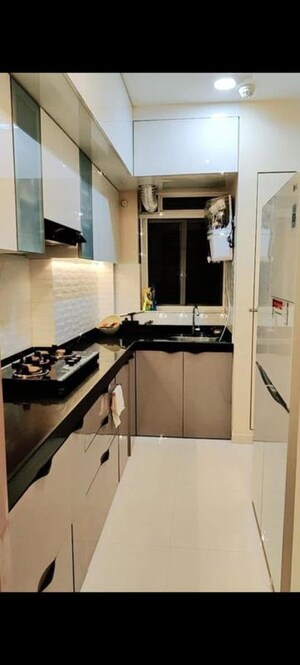 Kitchen in 2 BHK Apartment at Lodha Amara, Kolshet Road – for Rent