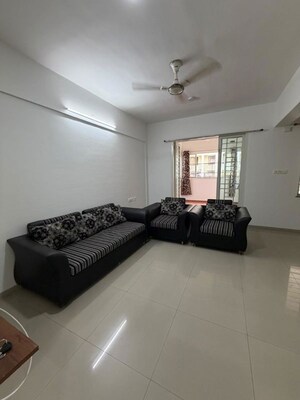 Living Room in 2 BHK Apartment at Rama Capriccio Phase I, Wakad – for Rent