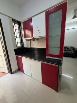 Kitchen in 2 BHK Apartment at Rama Capriccio Phase I, Wakad – for Rent