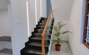 Staircase in 3 BHK Villa at Samethanahalli – for Sale