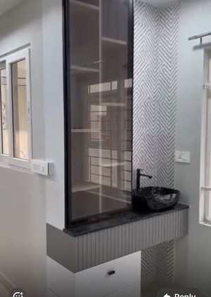 Bathroom in 3 BHK Apartment at Sumadhura Horizon, Kondapur – for Rent