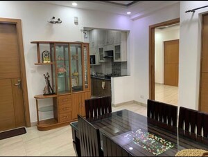 Living Room in 2 BHK Apartment at Express Garden, Vaibhav Khand – for Rent