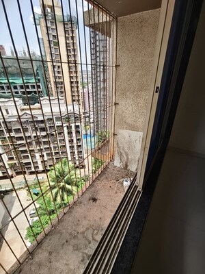 Balcony in 1 BHK Apartment at Gsa Grandeur, Malad East – for Rent