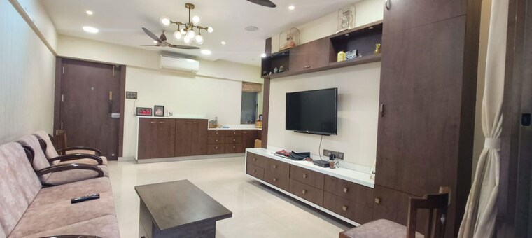 Living Room, siddhachal-phase-8-building-no-4-chs-ltd 3 Bedroom 1150 Sq.Ft. Apartment In Manpada Thane 10422661