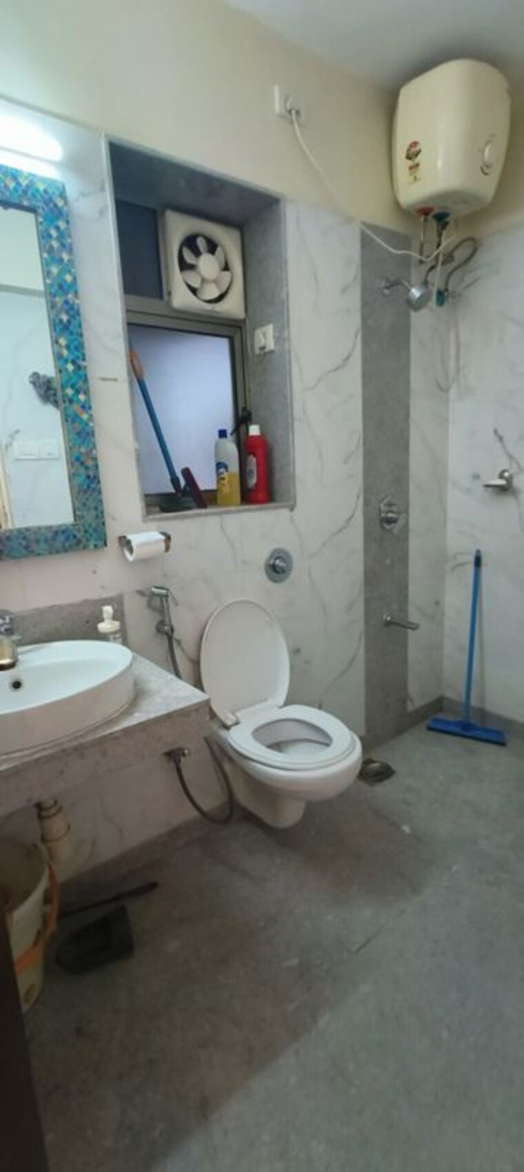 Bathroom, siddhachal-phase-8-building-no-4-chs-ltd 3 Bedroom 1150 Sq.Ft. Apartment In Manpada Thane 10422661