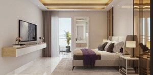 Living Room in 3 BHK Builder Floor at Smart World Gems, Sector 89 – for Sale