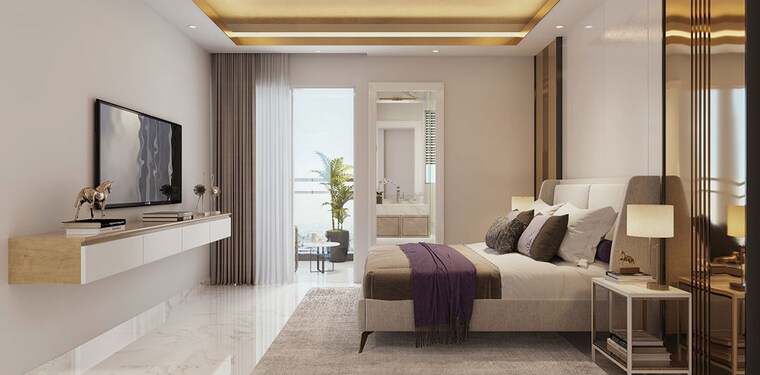 Living Room, smart-world-gems 3 Bedroom 1610 Sq.Ft. Builder Floor In Sector 89 Gurgaon 10422830