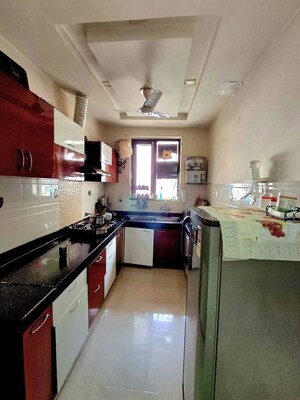 Kitchen in 3 BHK Builder Floor at Preet Colony – for Sale