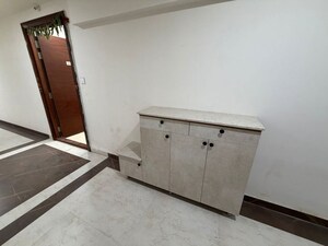Bathroom in 3 BHK Apartment at Aurobindo The Regent, Kondapur – for Rent