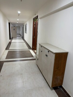 Staircase in 3 BHK Apartment at Aurobindo The Regent, Kondapur – for Rent