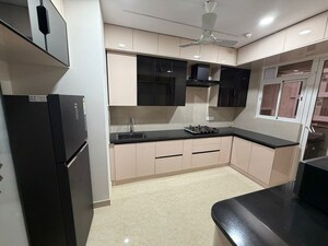 Kitchen in 3 BHK Apartment at Aurobindo The Regent, Kondapur – for Rent
