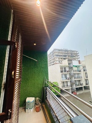 Staircase in 3 BHK Apartment at DS Homes, Dhakoli – for Sale