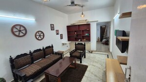 Living Room in 1 BHK Builder Floor at Humayunpur – for Rent