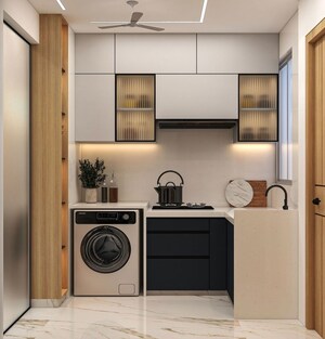 Kitchen in 2 BHK Apartment at Transindia Freeway 37, Wadala – for Sale