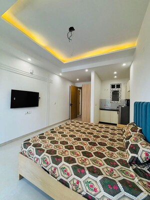 Bedroom in 1 RK Builder Floor at Sector 53 – for Rent