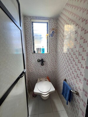 Bathroom in 1 BHK Apartment at Sandesh Nagar – for Rent