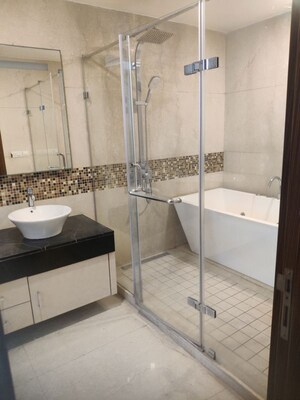 Washroom in 4 BHK Apartment at M3M Golf Estate, Sector 65 – for Rent