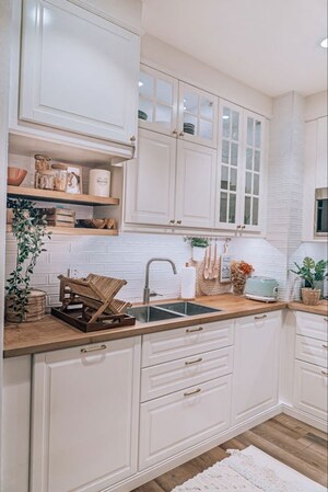 Kitchen in 4 BHK Apartment at Emaar Serenity Hills, Sector 86 – for Sale