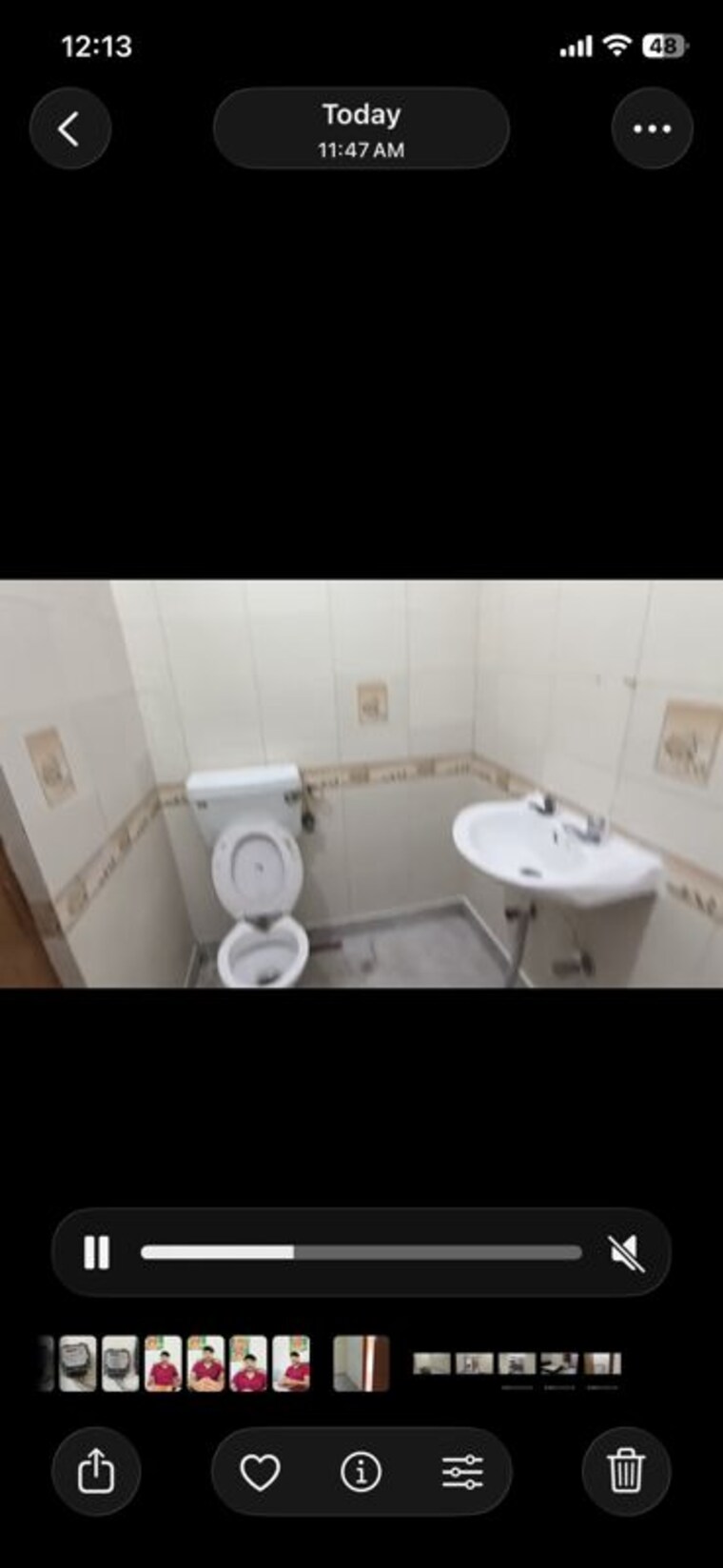 Bathroom, vasundhara sector 5 3 Bedroom 128 Sq.Mt. Builder Floor In Vasundhara Sector 5 Ghaziabad 10422888