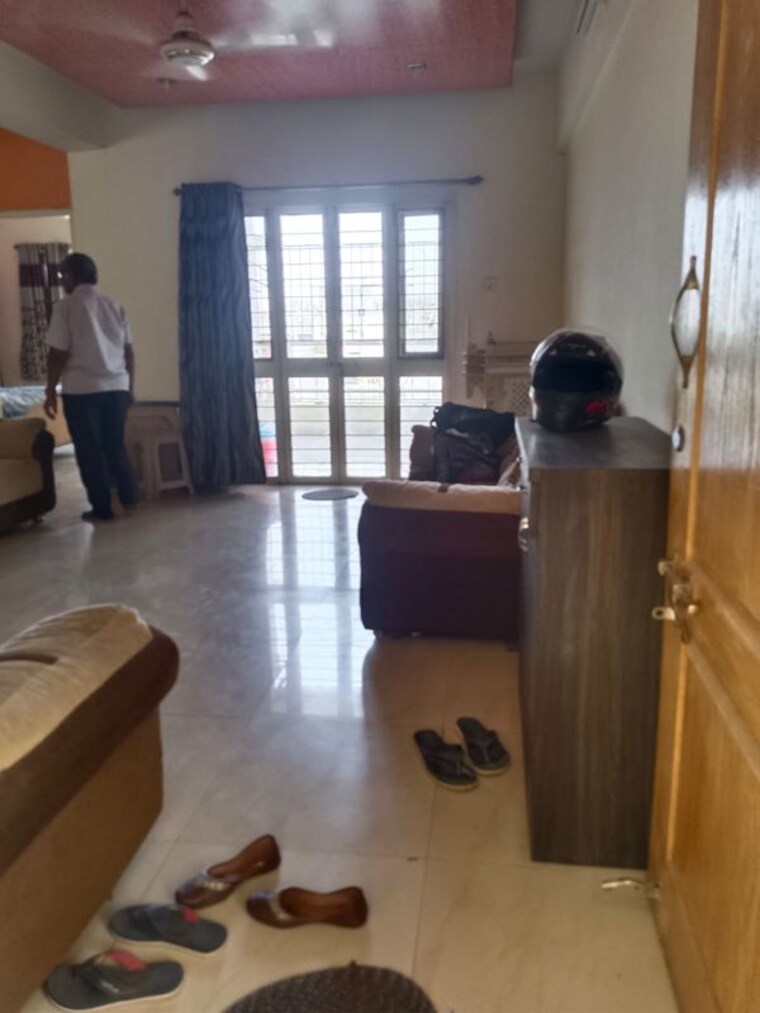 Living Room, daffodils-housing-society-row-house 3 Bedroom 1100 Sq.Ft. Apartment In Pimple Saudagar Pune 10422957