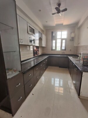 Kitchen in 4 BHK Builder Floor at Green Fields Colony – for Rent