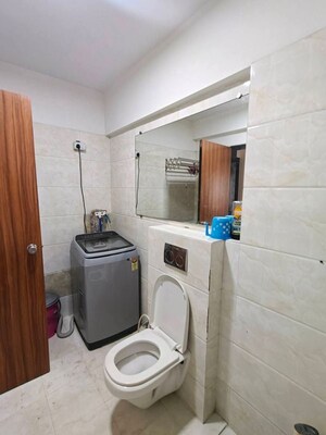 Bathroom in 2 BHK Apartment at DLH Metroview, Andheri West – for Rent