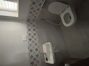 Bathroom in 3 BHK Apartment at Praneeth Pranav Solitaire, Bachupally – for Rent