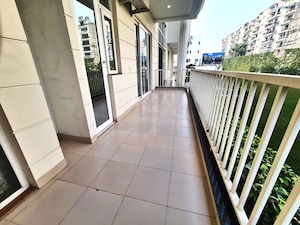 Balcony in 3 BHK Apartment at Motia Blue Ridge, Dhakoli – for Sale