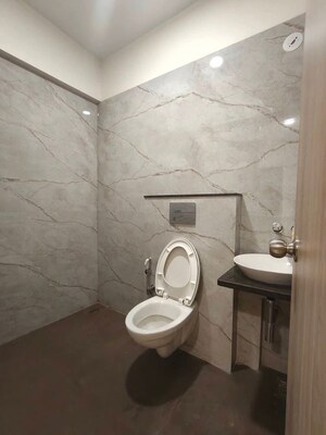 Bathroom in 2.5 BHK Apartment at Our Home CHS, Andheri West – for Rent