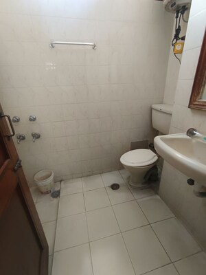 Bathroom in 2 BHK Builder Floor at Malviya Nagar – for Rent