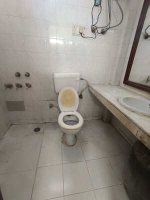 Bathroom in 2 BHK Builder Floor at Malviya Nagar – for Rent