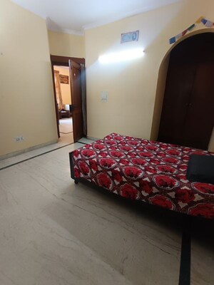 Bedroom in 2 BHK Builder Floor at Malviya Nagar – for Rent