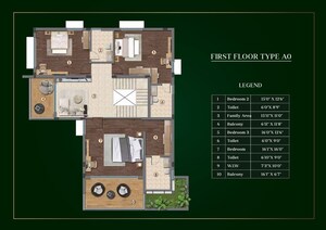 3 BHK Villa – Exterior View View at Purva Sparkling Springs, Bannerghatta - for Sale