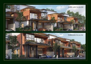 3 BHK Villa – Exterior View View at Purva Sparkling Springs, Bannerghatta - for Sale