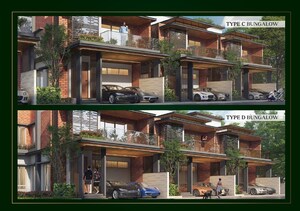 3 BHK Villa – Exterior View View at Purva Sparkling Springs, Bannerghatta - for Sale