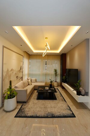 Living Room in 3 BHK Villa at Purva Sparkling Springs, Bannerghatta – for Sale
