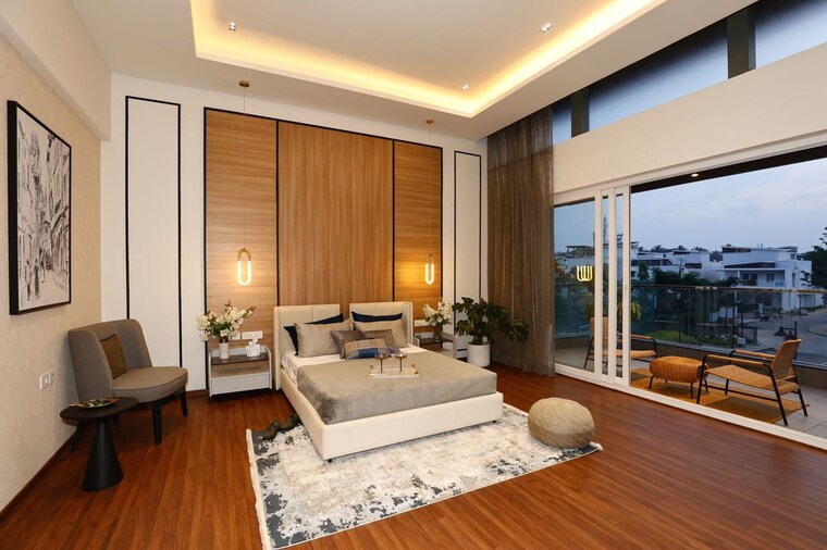 Bedroom, purva-sparkling-springs 3 Bedroom 3000 Sq.Ft. Villa In Bannerghatta Bangalore 10423018