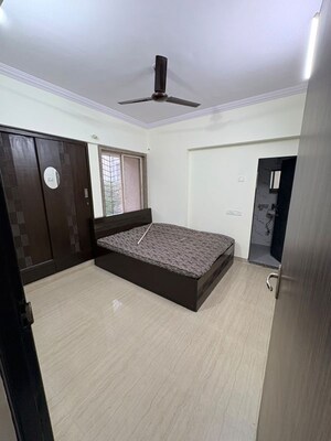 Bedroom in 1 BHK Apartment at Siddhi Highland Park Phase 2, Kapur Bawdi – for Rent