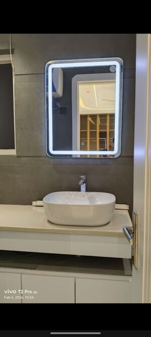 Bathroom in 3.5 BHK Builder Floor at Vatika City Homes, Sector 83 – for Sale