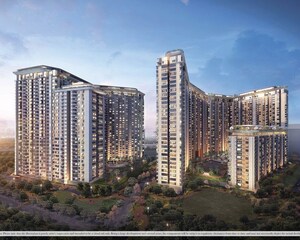 3 BHK Apartment – Exterior View View at Bhartiya City Nikoo Homes II, Thanisandra Main Road - for Rent