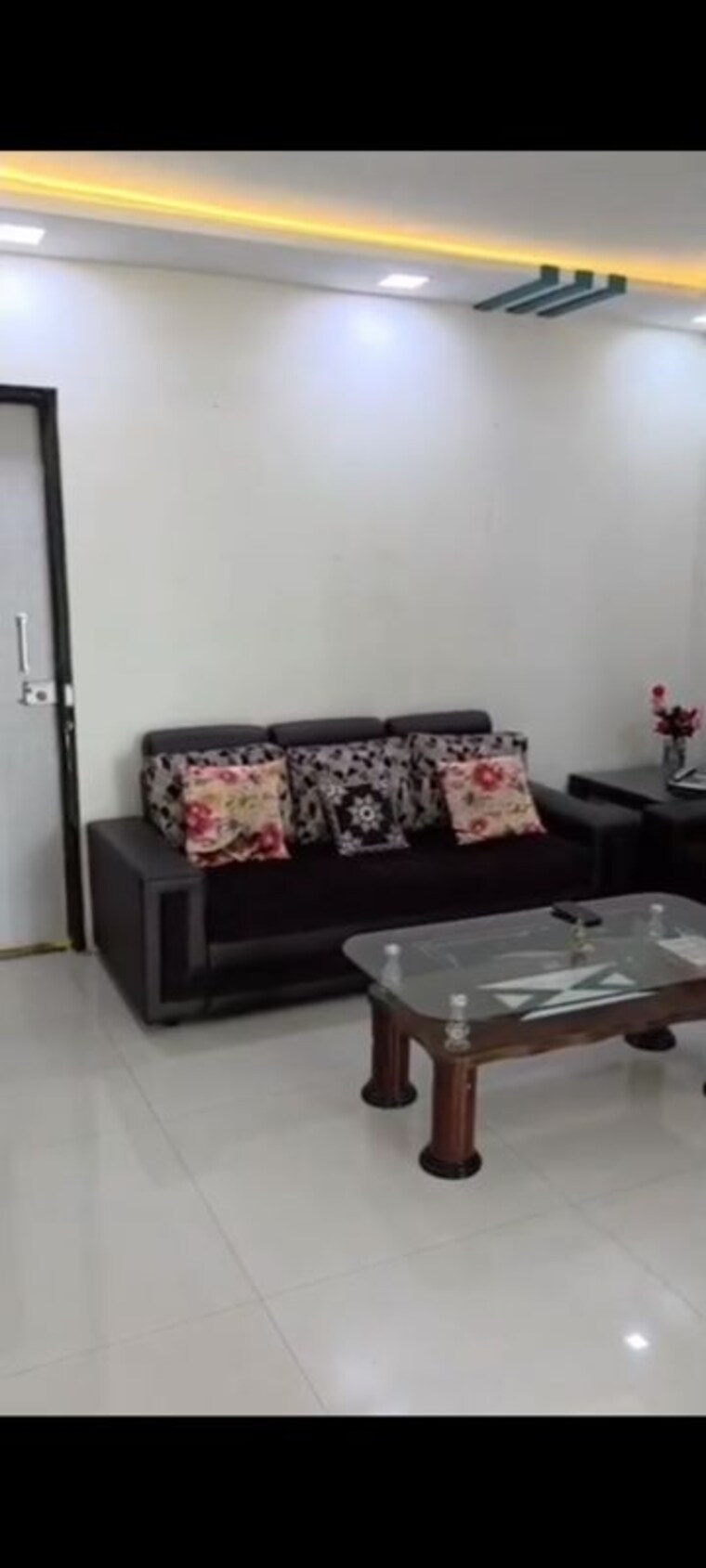 Living Room, prakruti-pearl 1 Bedroom 600 Sq.Ft. Apartment In Ghodbunder Road Thane 10420156