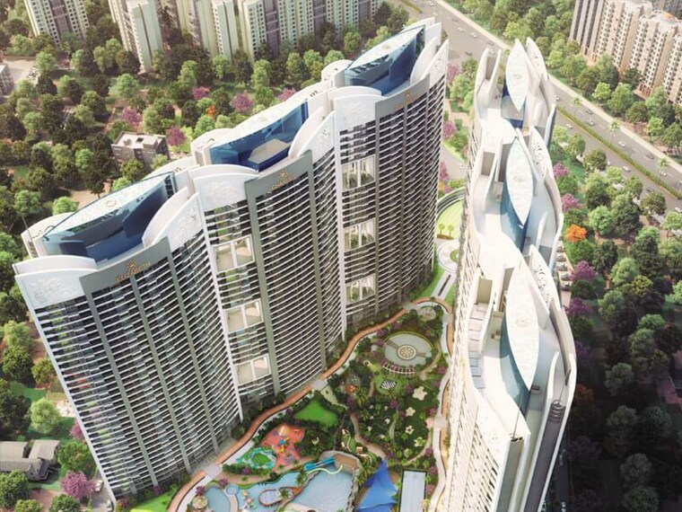 Exterior View, paradise-sai-world-empire 3 Bedroom 1150 Sq.Ft. Apartment In Kharghar Navi Mumbai 10423173