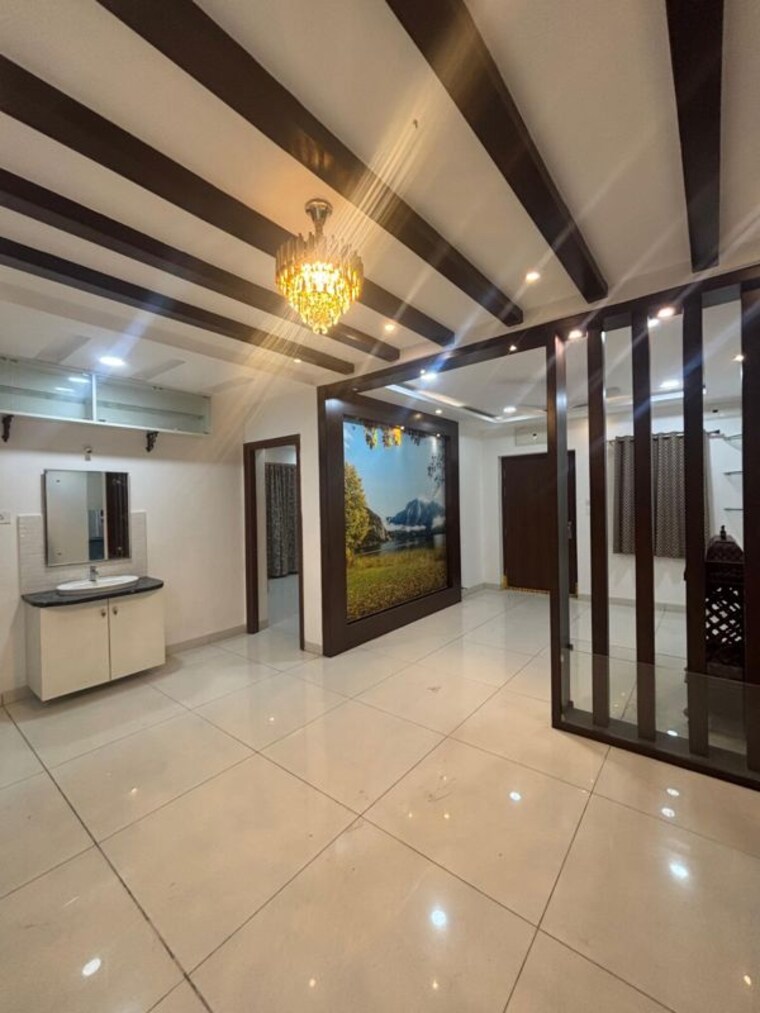 Living Room, aparna-cyber-life 3 Bedroom 1805 Sq.Ft. Apartment In Nallagandla Hyderabad 10423204