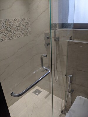 Bathroom in 2 BHK Apartment at AP Cosmos, Santacruz West – for Rent