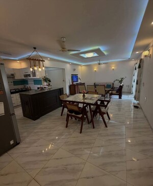 Dining Room in 3 BHK Apartment at Kumar Surakasha CHS, Kondhwa – for Sale