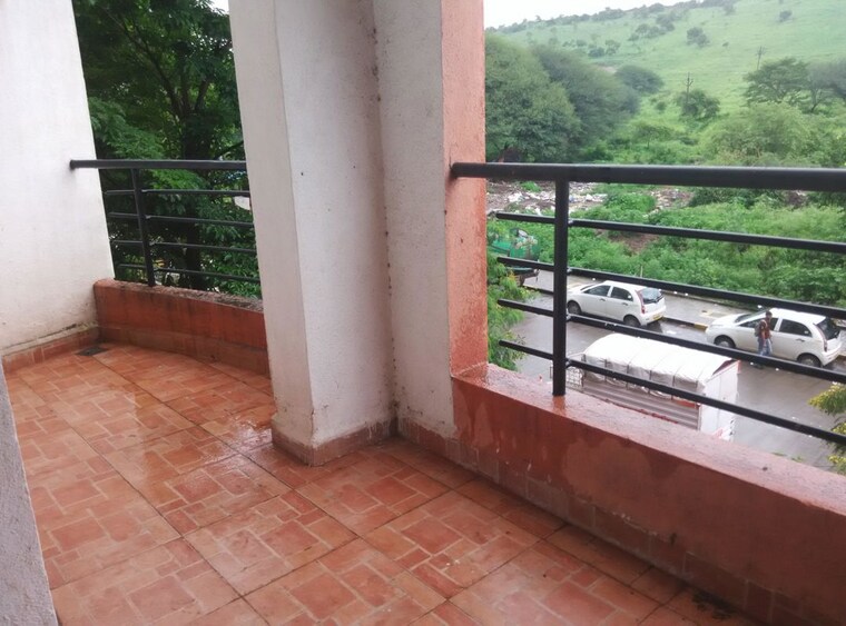 Balcony, mahatma society 1 Bedroom 527 Sq.Ft. Apartment In Mahatma Society Pune 10423239