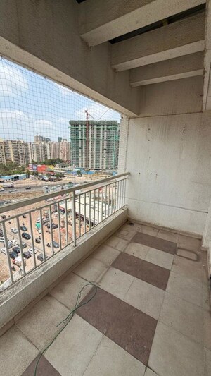 Balcony in 3 BHK Apartment at Vision Indramegh, Tathawade – for Rent