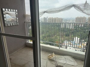 Balcony in 3 BHK Apartment at DS Max Skycity, Thanisandra – for Rent